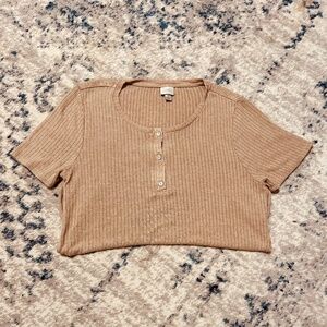Lg Target Tan Shirt